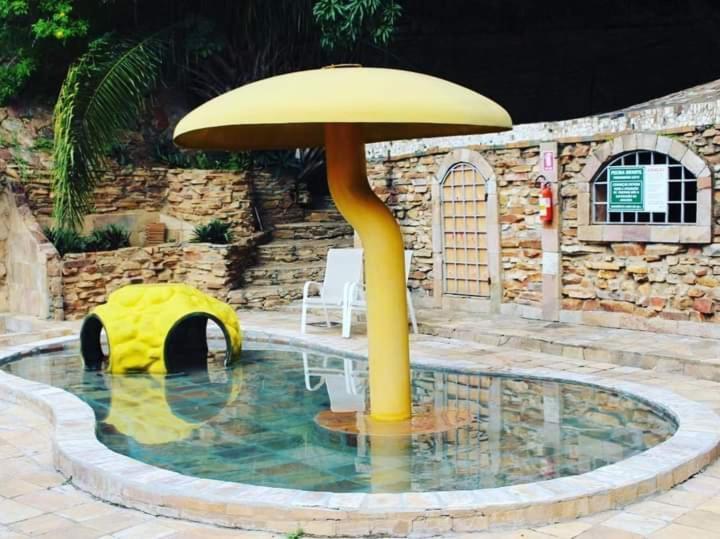 Pousada Recanto Das Araras "Com Acesso Ao Lagoa Quente" Caldas Novas Exterior foto